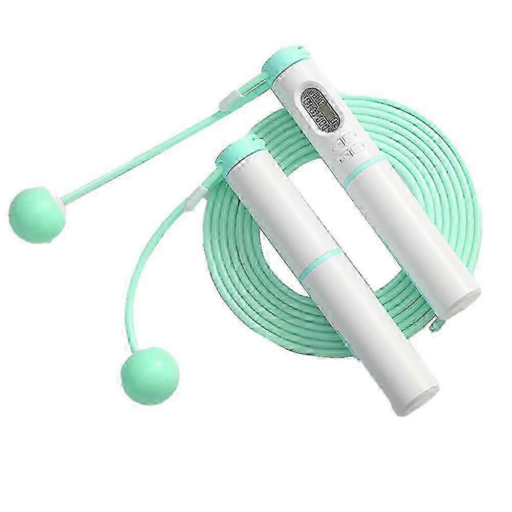 Adjustable Weight Skipping Rope, Smart Counter with High-definition LED Screen Portable Cordless Design for Fitness Enthusiasts
