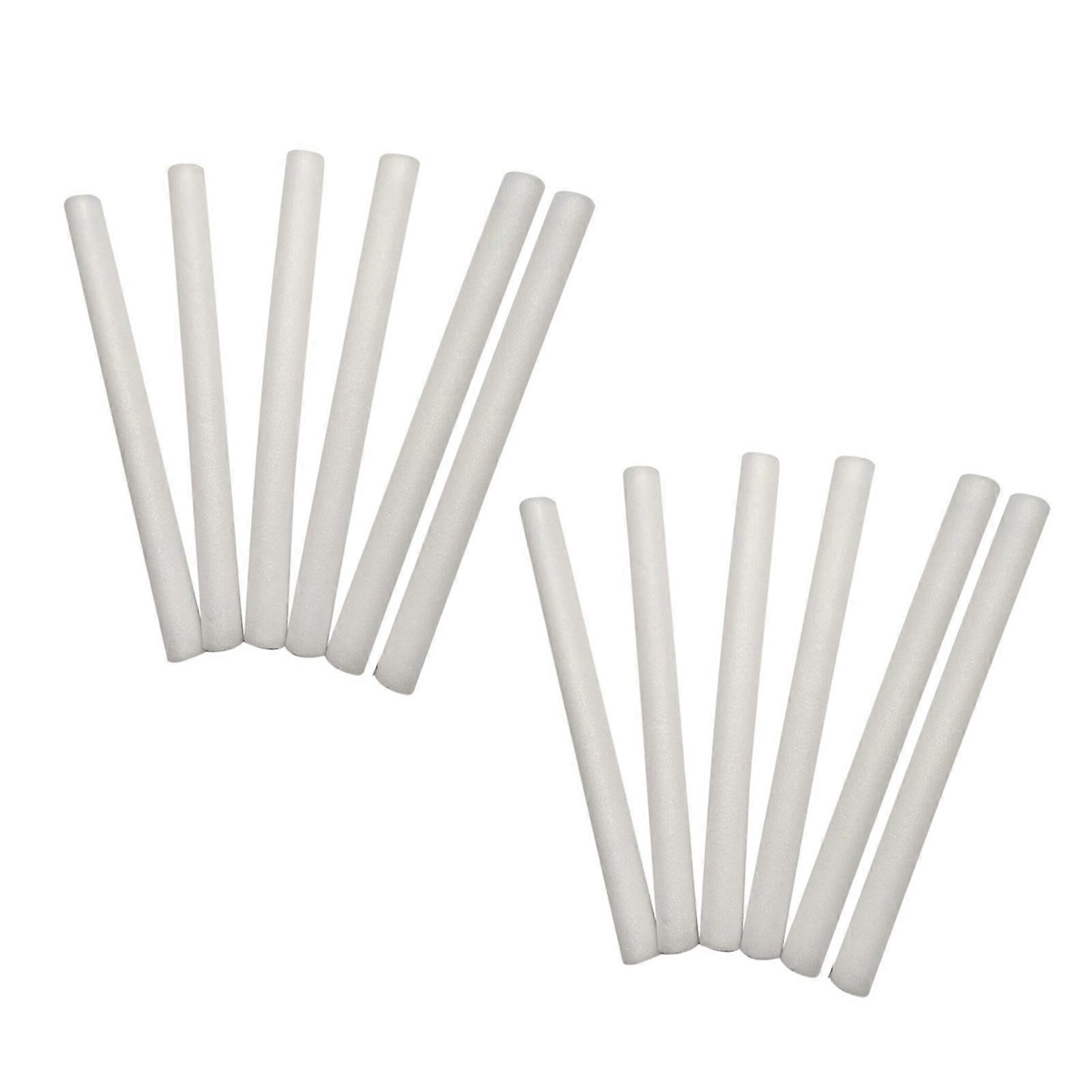 Pack of 12 Foam Glowing Sticks 3 Flashing Modes Color Changing Light Up Sticks for Parties Weddings Halloween Concerts Multicolor