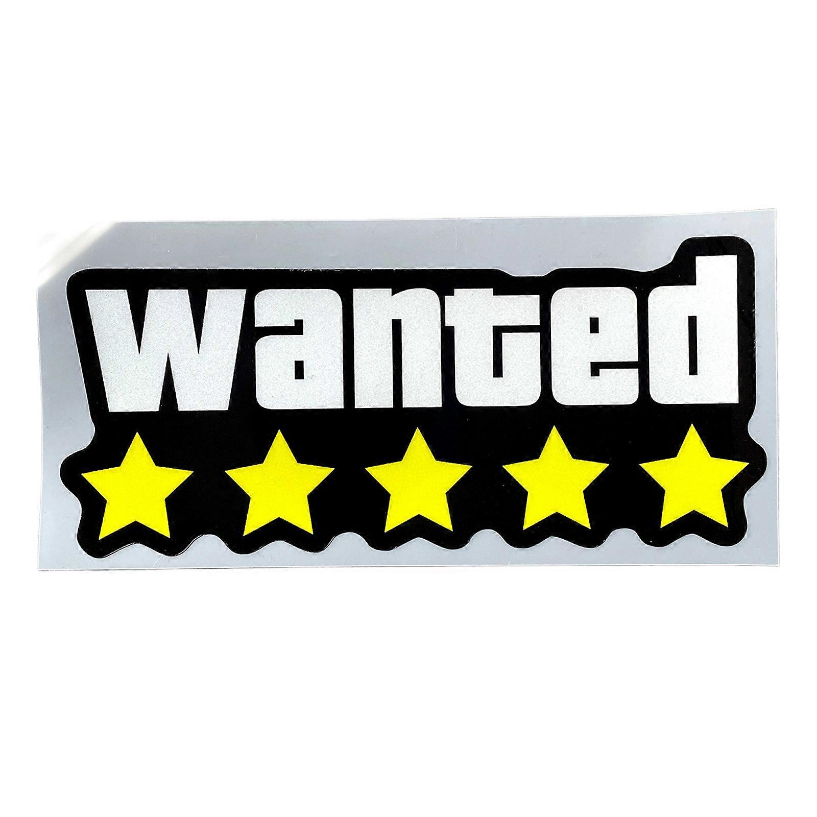 Reusable All Weather Vehicle Decoration Sticker Decal Featuring Bold Typography Design And Scratch Resistant Surfaces Multicolor