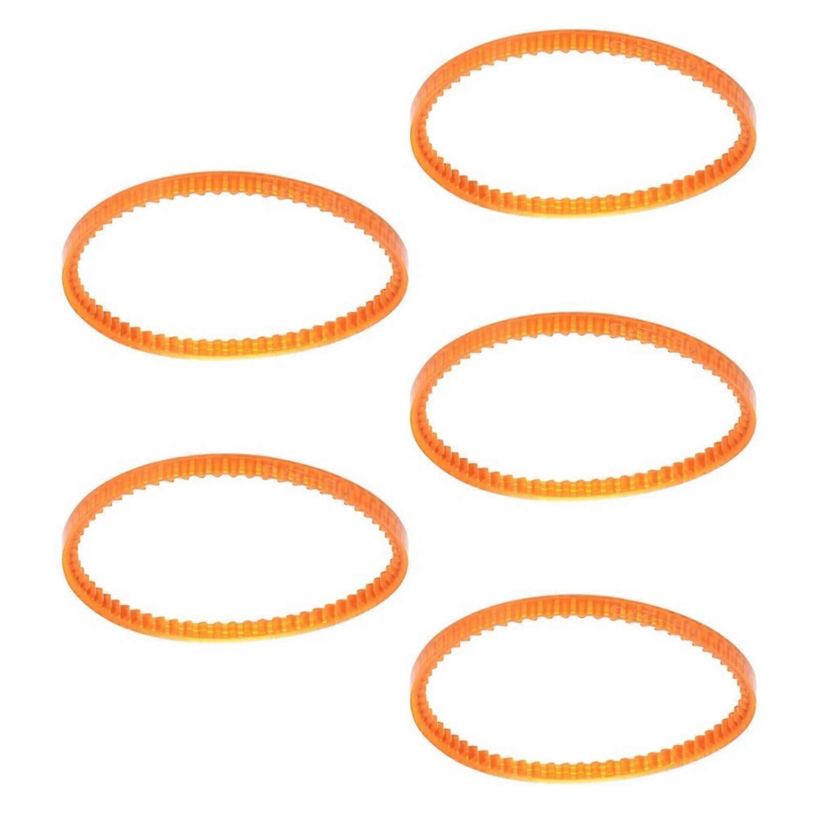 Set of 5 Sewing Machine Motor Belts Replacement Belts Suitable for Old Models Ensuring Smooth Operation and Longevity Multicolor