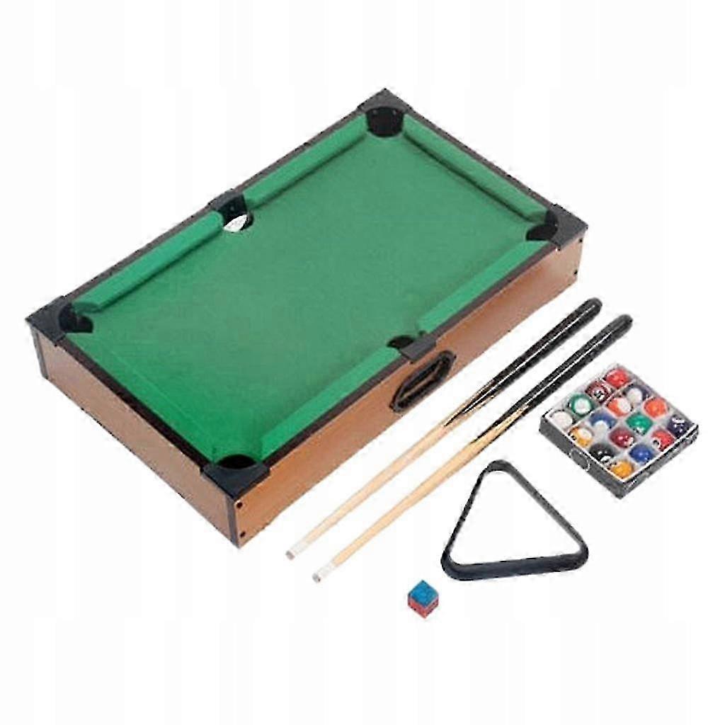Table de billard Mini table de billard avec balles R. 10 pi