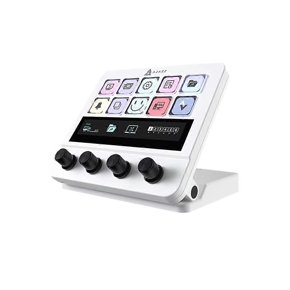 Ajazz AKP05 Mechanical Macro Keyboard Multifunction Desktop USB Mini Keyboard Multimedia StreamDock Office Laptop Controller B