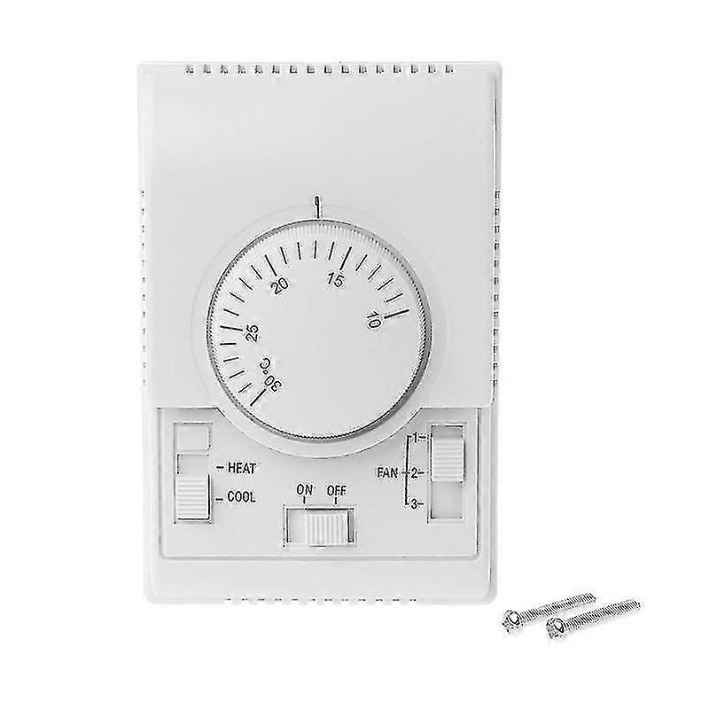 Manual Heating & Cooling Thermostat Air Condition Temperature Control Switch