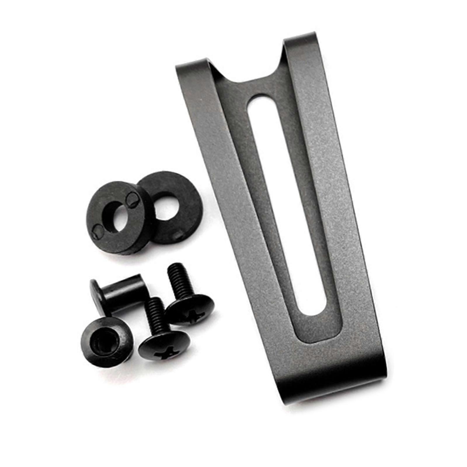 K Sheath Waist Clip Accessories K Sheath Clip K Sheath Waist Clip With Screws For Tool Sheath Scabbard Carrying Clip Multicolor