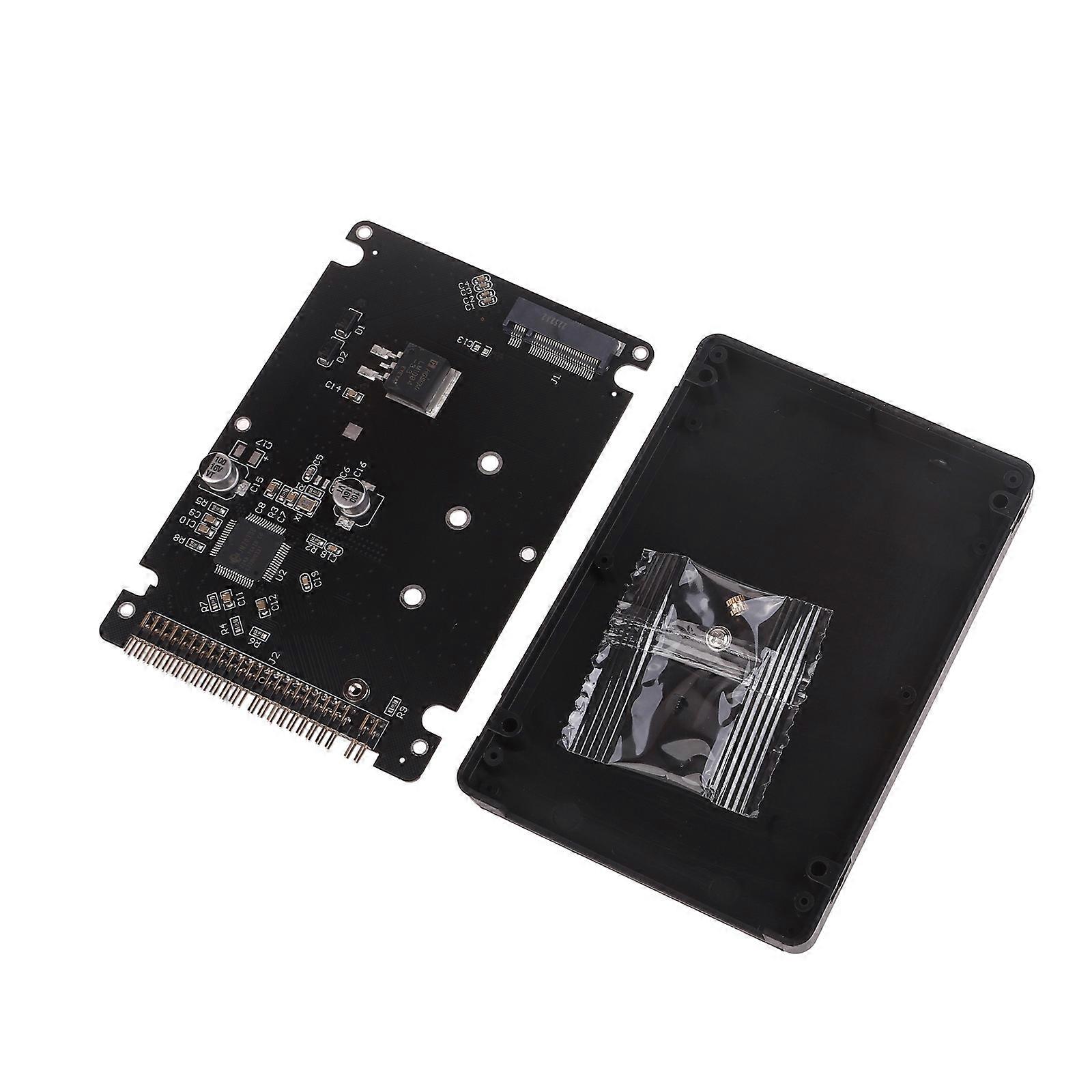 M.2 IDE Adapter 44Pin M.2 NGFF SATA SSD to 2.5inch IDE SATA SSD Converter Adapter Card Adaptor Multicolor