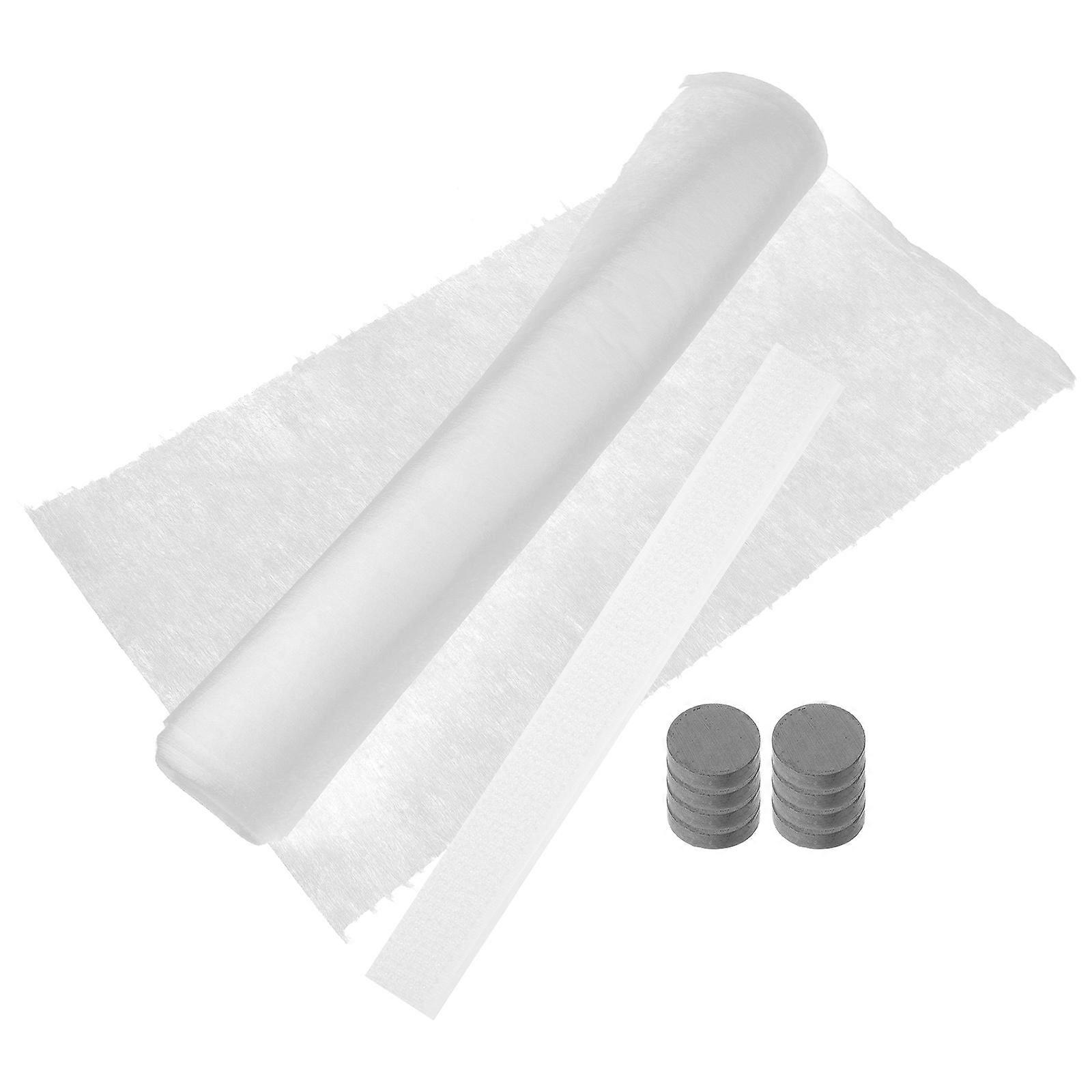 1 set of Range Hood Filters Sheets Nonwoven Fabric Grease Filter Replacement Paper