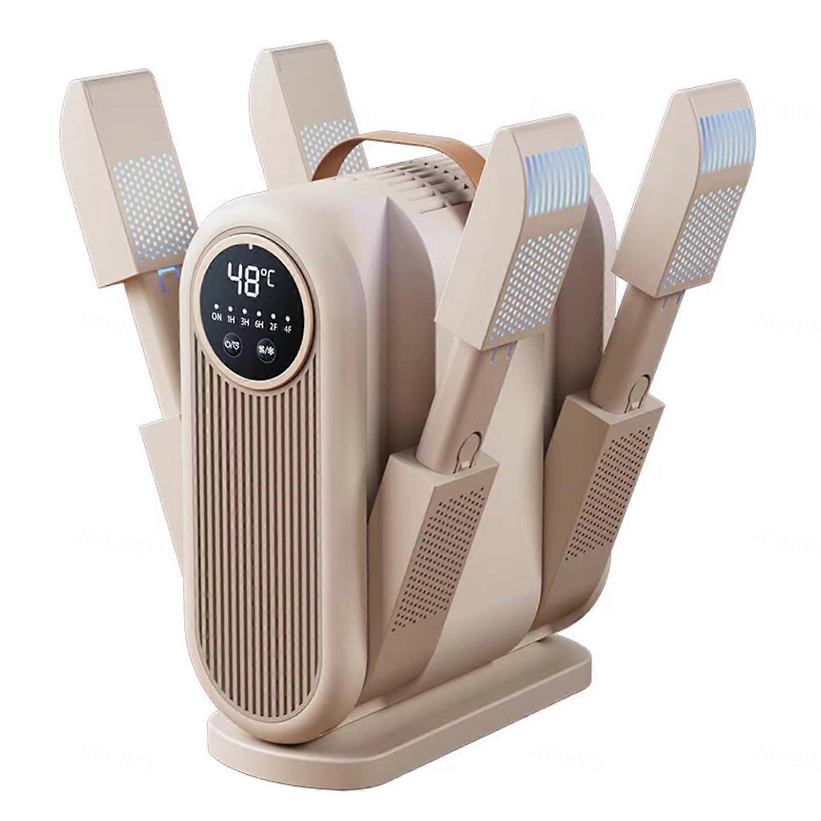 Boot Dryer with 360° Airflow, 4X Fast Shoe and Hat Warmer for Socks and Ski Boots