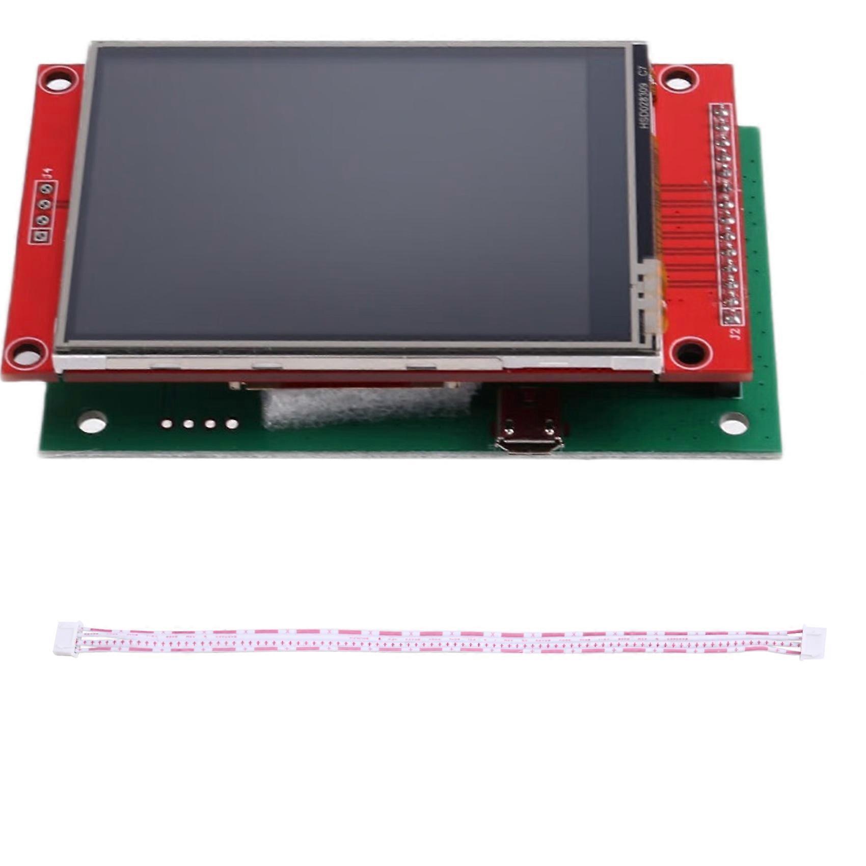 7 In1 Indoor Air Quality Sensor Reading Panel Co2/PM2.5/TVOC/CH2O T&H Dust Detection Sensor Module Display Panel
