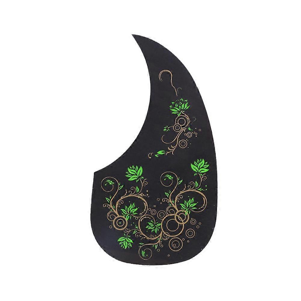 Teardrop Type Acoustic Guitar Pickguards Scratch Plate w/Self AdhesivePickguard X0Q4