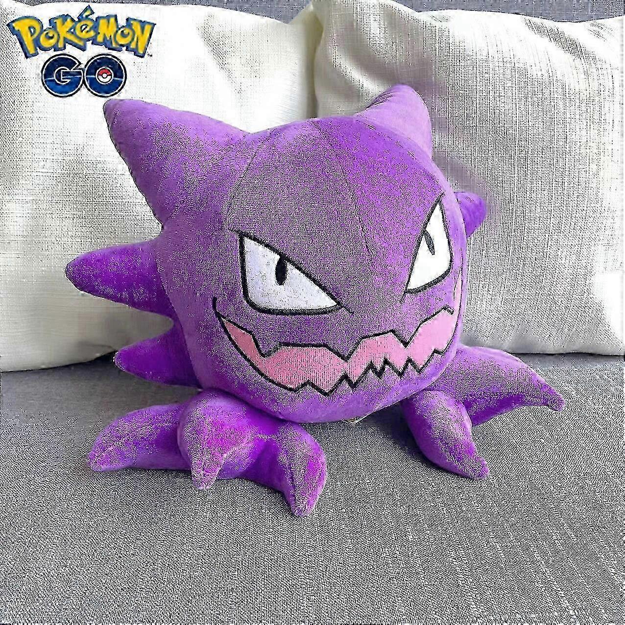 Kawaii Ghost Plush Toy for Children with Gastly Haunter Gengar Soft Doll