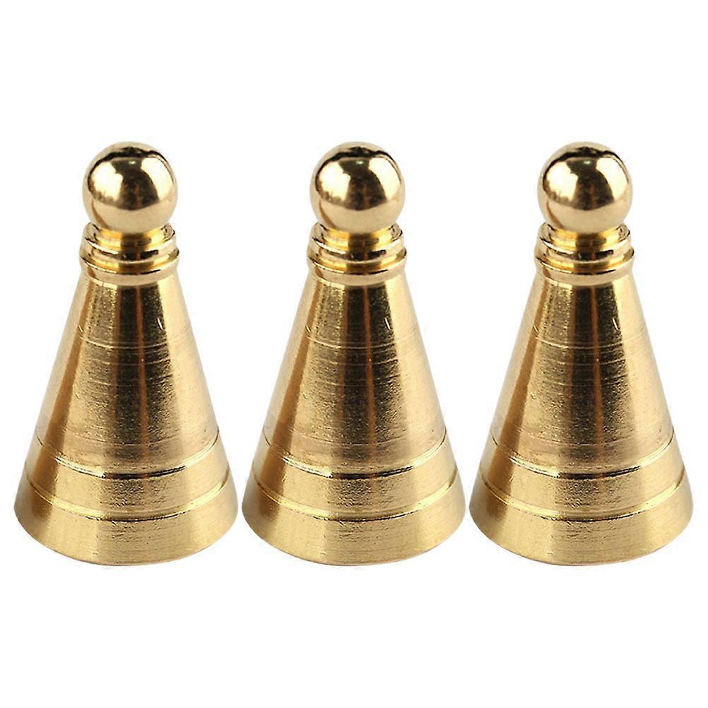 Brass DIY Incense Cone Mold Tower Mold for Home Use 3Pcs Set