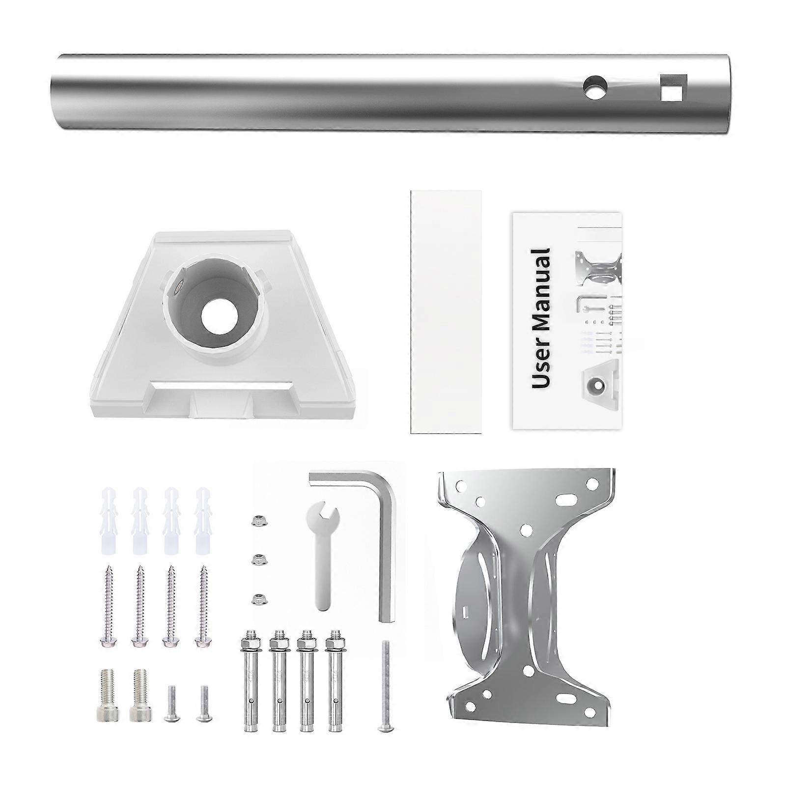 Kit Internet par satellite 1 support compatible Gen 3, fixation murale ou sur toit, accessoires inclus, support robuste, multicolore