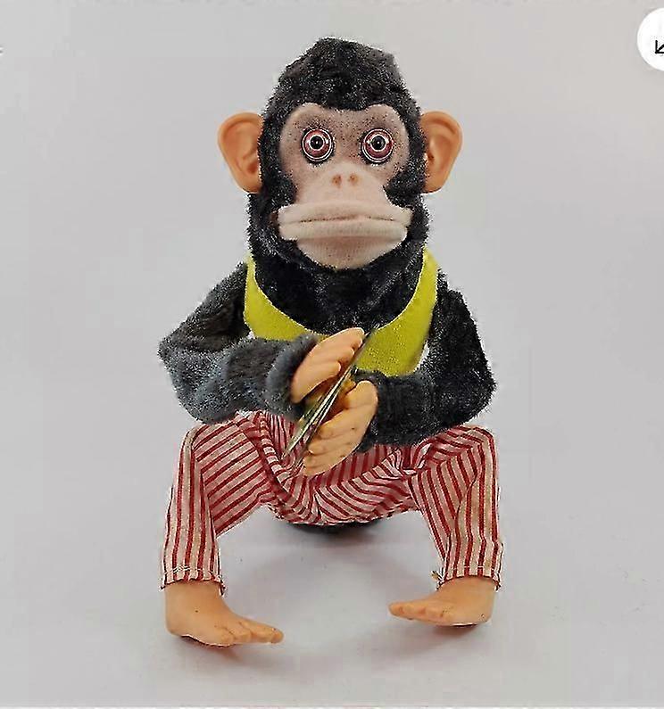 JOLLY CHIMP DAISHIN CLAPPING CYMBAL MONKEy (Gong-beating monkey doll)a