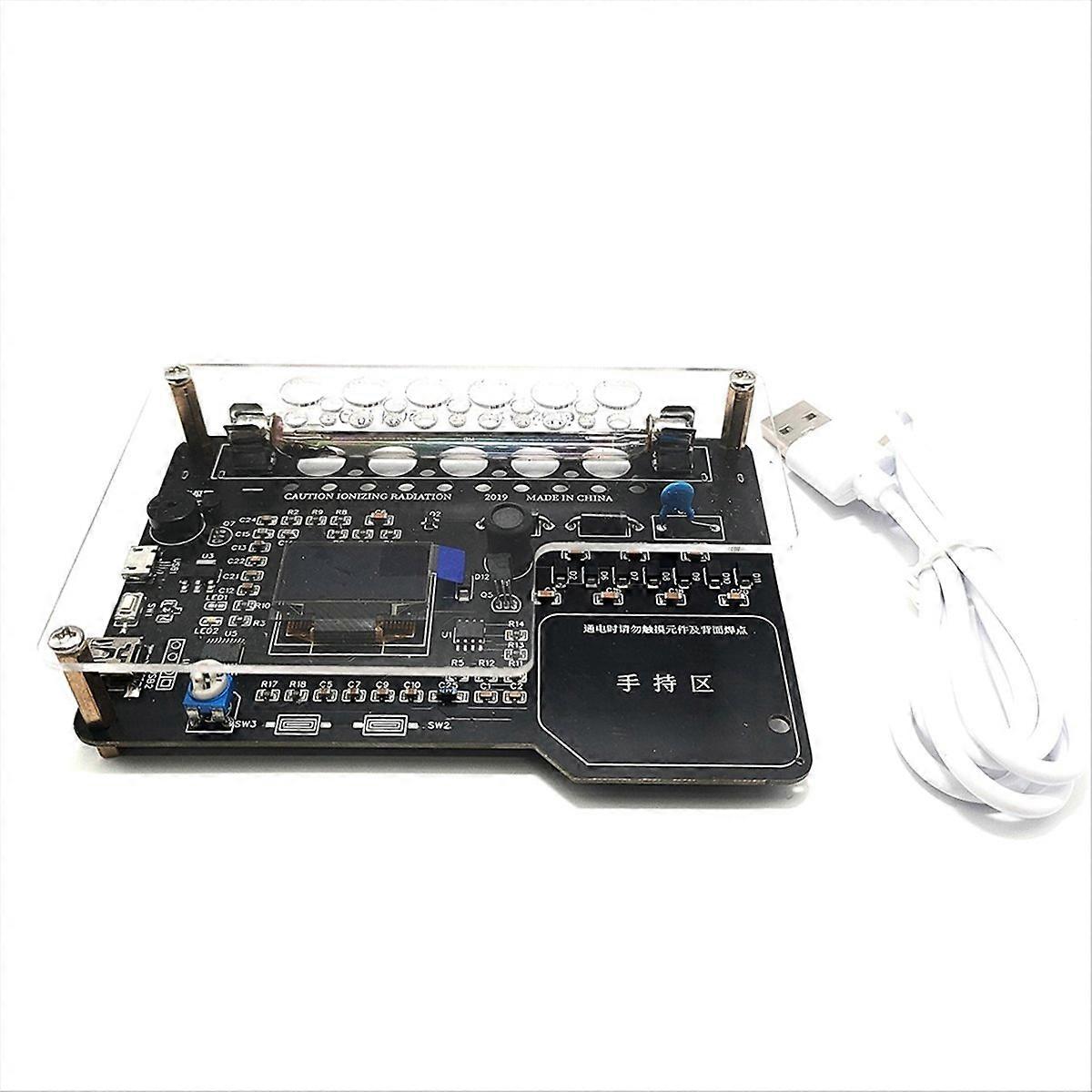 DIY Geiger Counter Kit Assembled Module Nuclear Radiation Detector