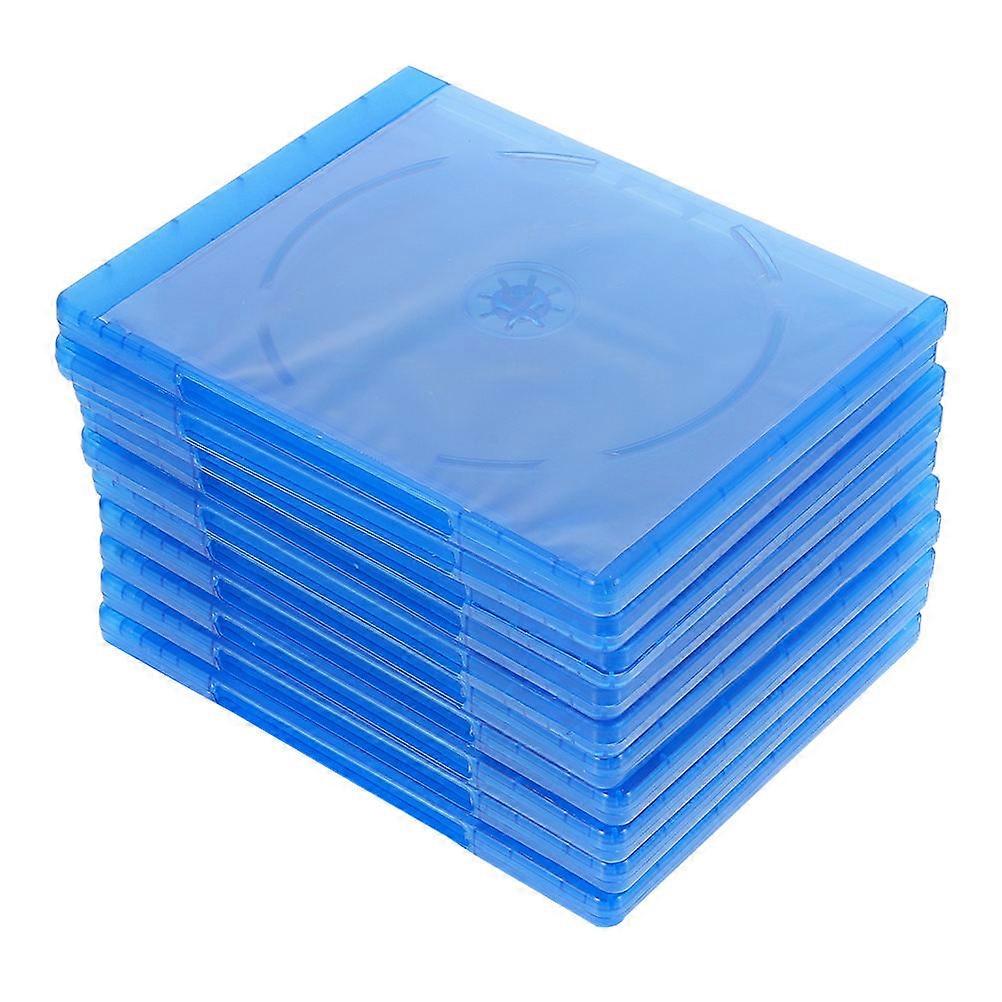 Cd Wrapping Boxes Multi-Use Disc Wrapping Case for Storage 10Pcs Plastic