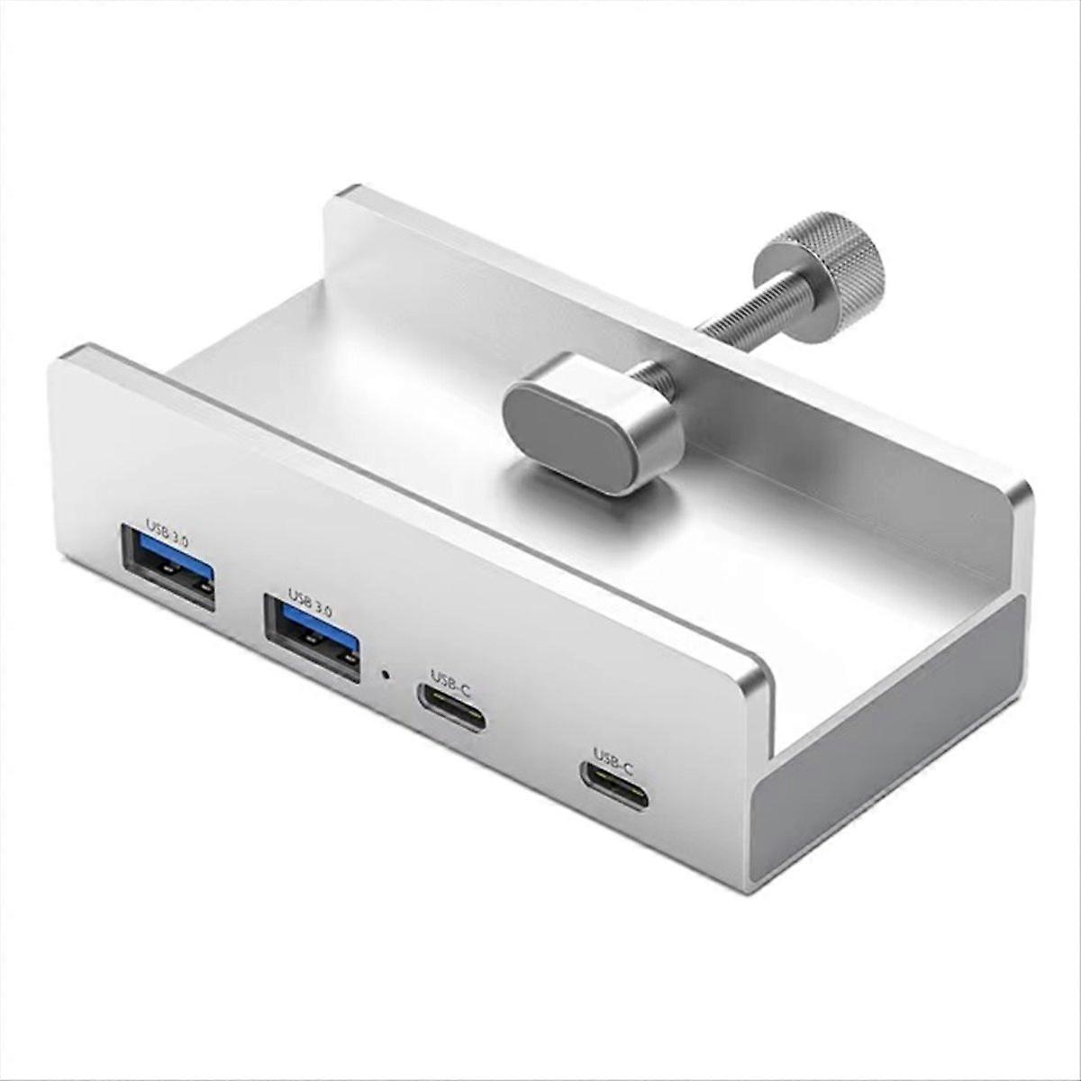 4 Ports USB 3.2 HUB USB3.2 Splitter Adapter Clip Multi Concentrator,A
