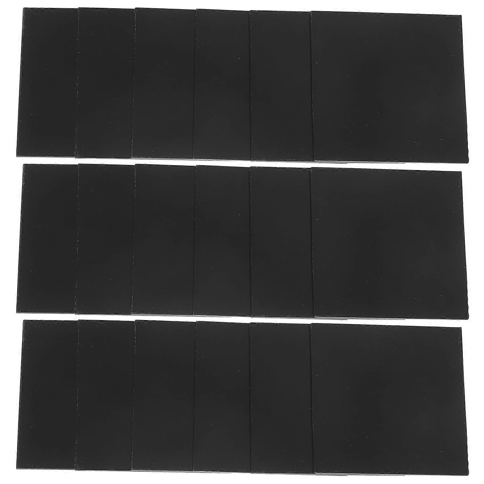 Black Acrylic Sheet for DIY Crafts Perfect for Creating Elegant and Durable Projects 2mm Thickness