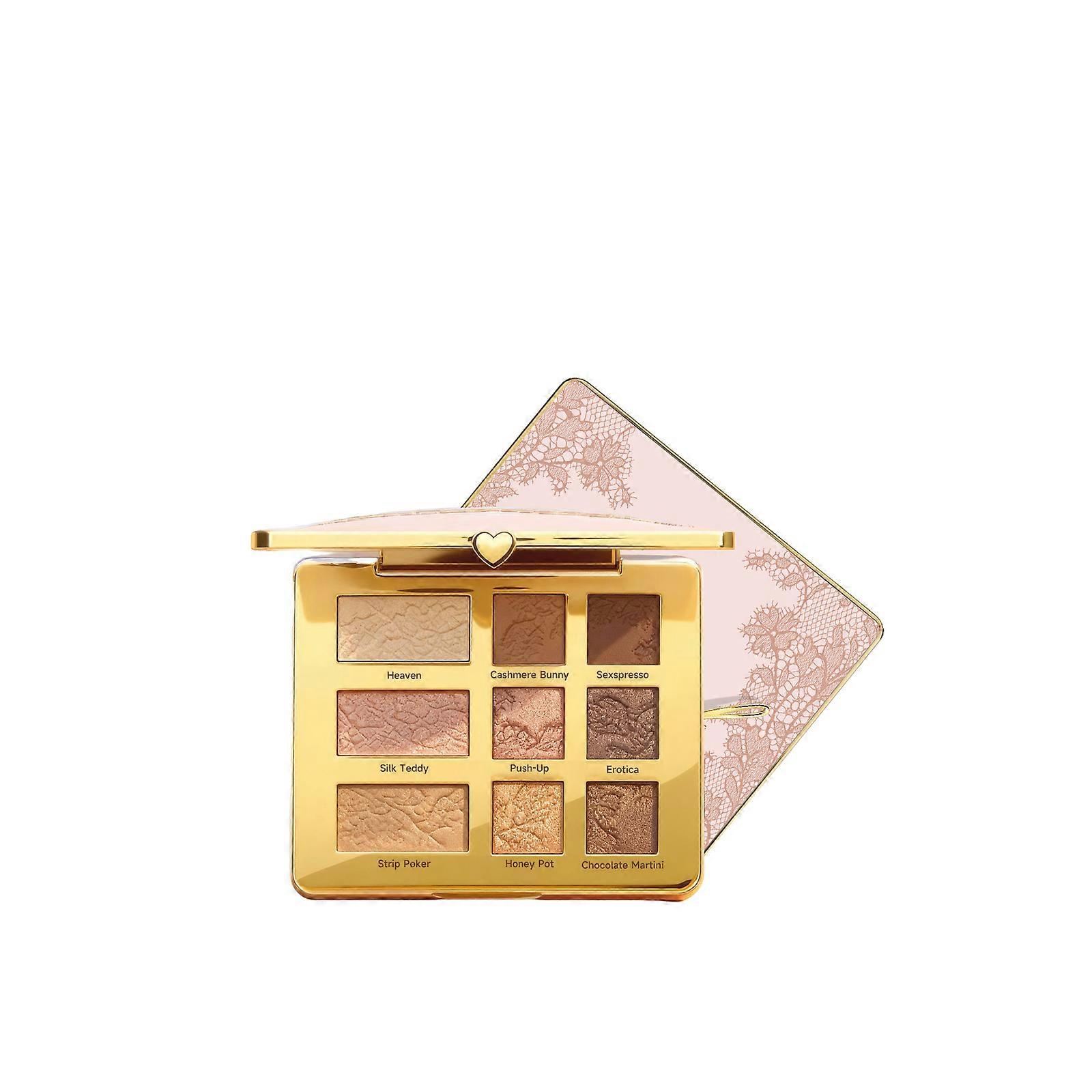 AMZ The 9-Color Eyeshadow Palette Is Multi-Functional. It Offers 9-Color Eyeshadow Makeup For Daily Eye Use And Is Portable For Parties And Gatherings