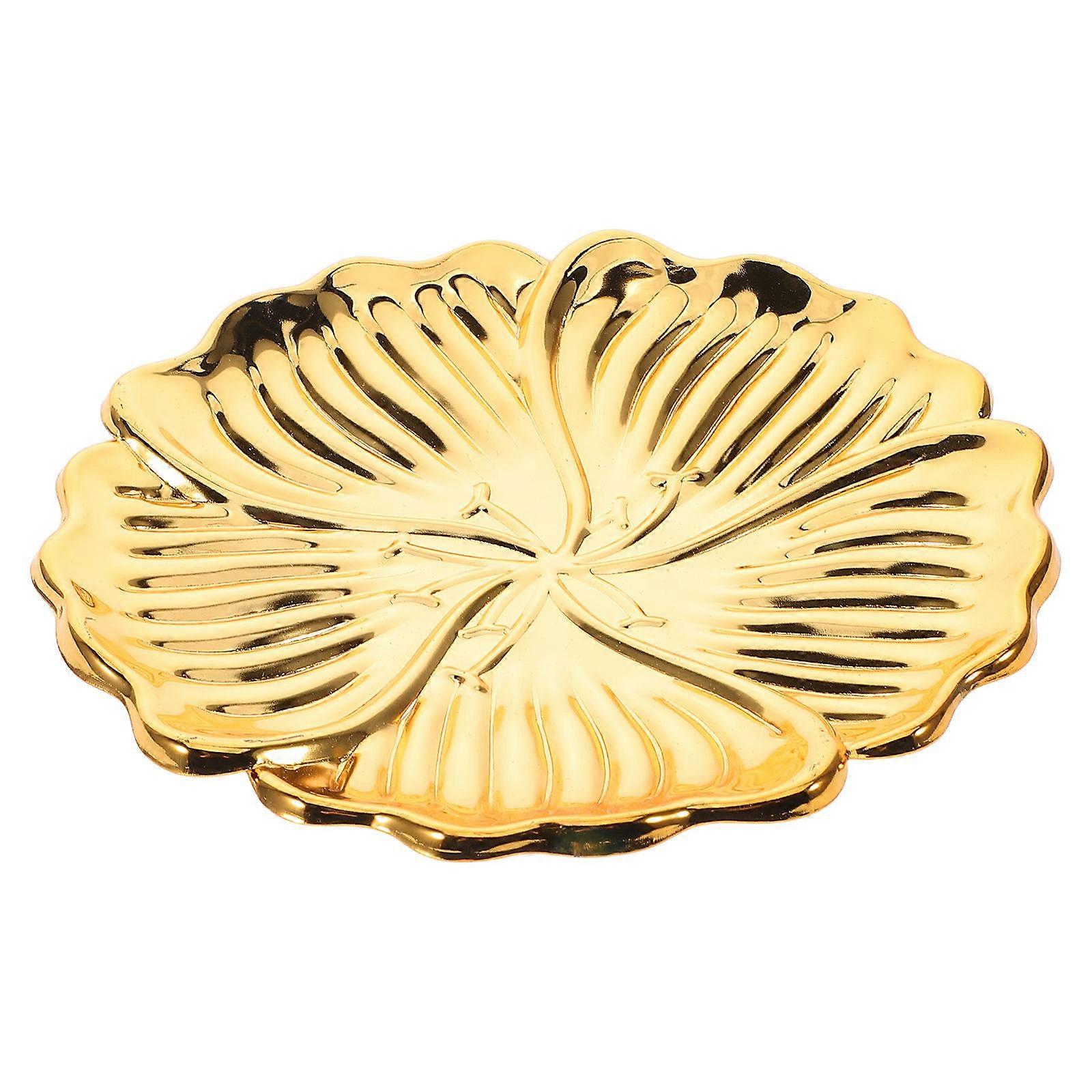 Fruit Storage Tray Decorative Iron Cup Tray for Fruit Cake