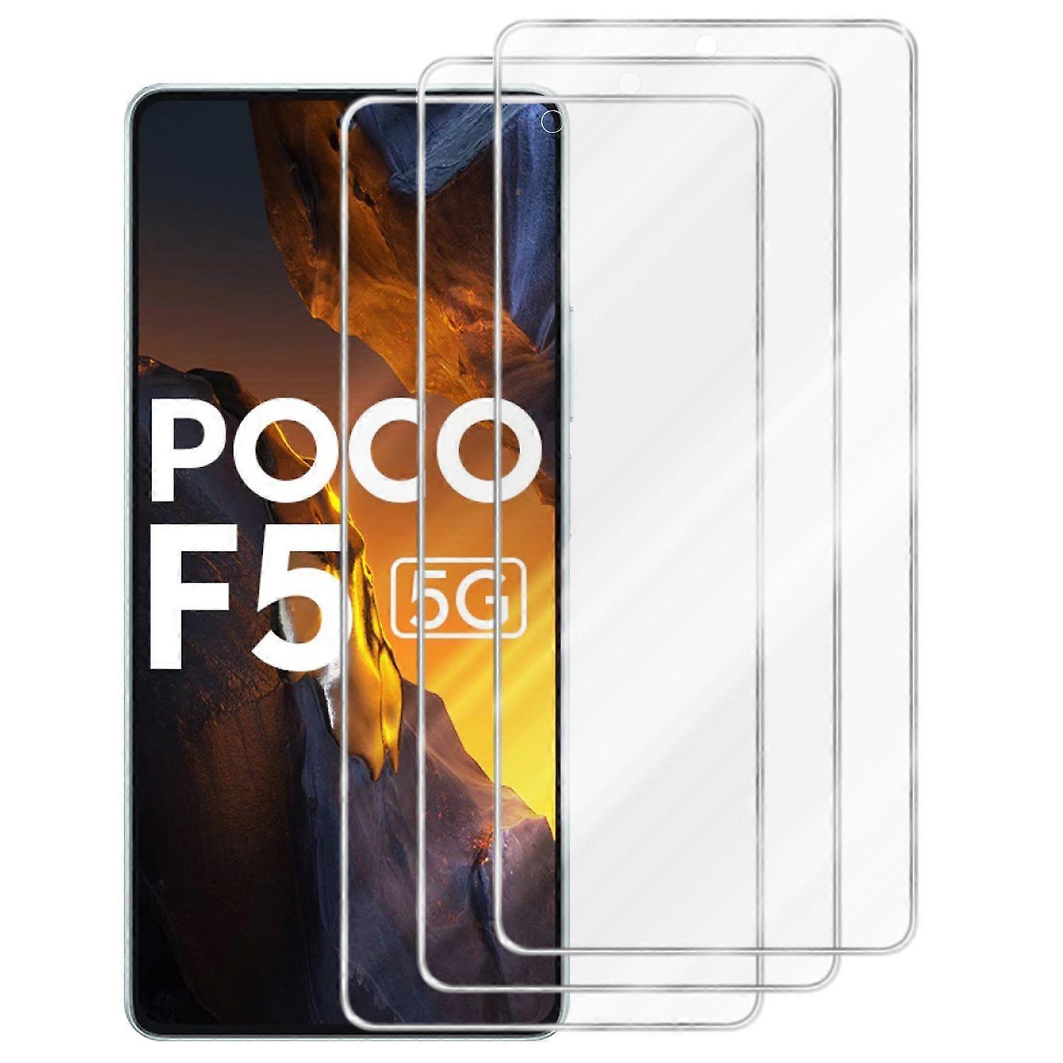 3x 铝箔小米 Poco F5 保护膜