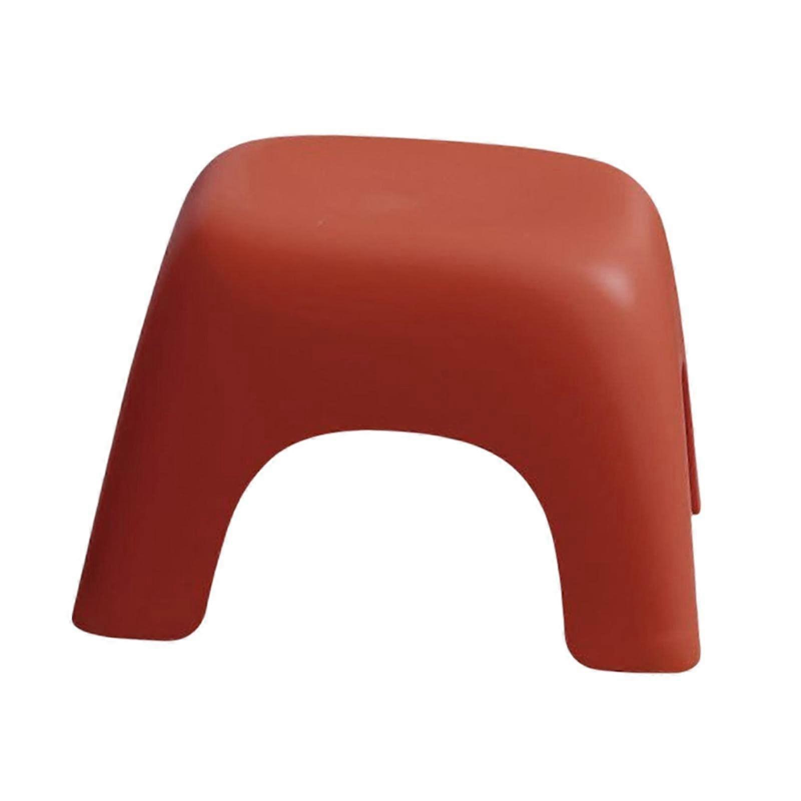 Kids Step Stool with NonSlip Stable Base for Bathroom and Nursery, Lightweight Red