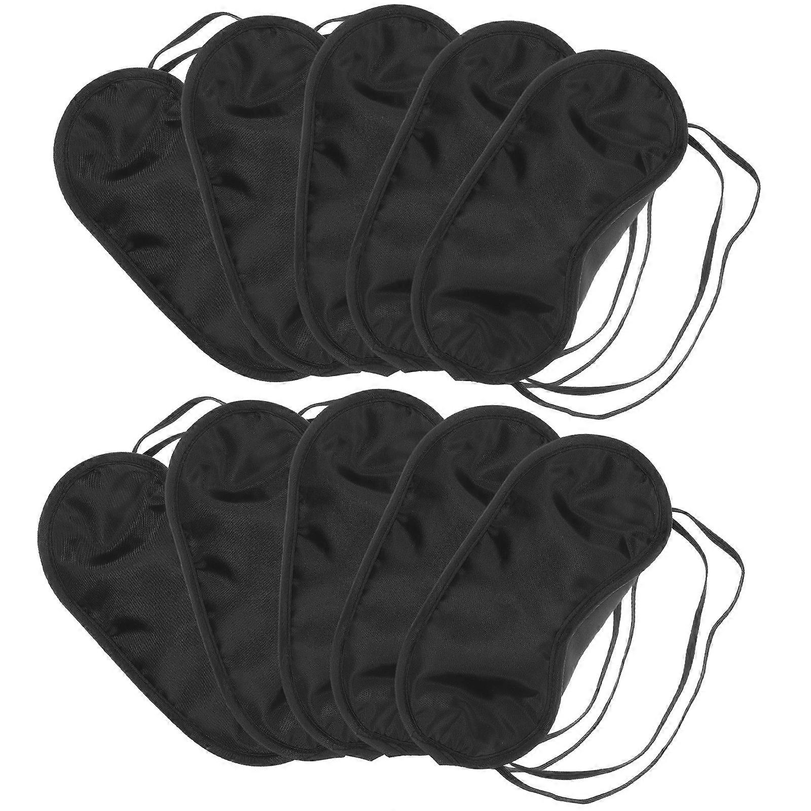 Eye Covers Eye for Comfortable Use 40Pcs Black Blindfolds