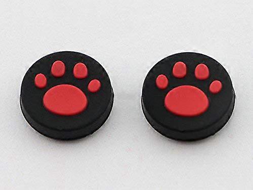 PSV Joystick Caps Red Silicone Analog Stick Covers for PSV 2000 1000 Controllers Enhanced Grip