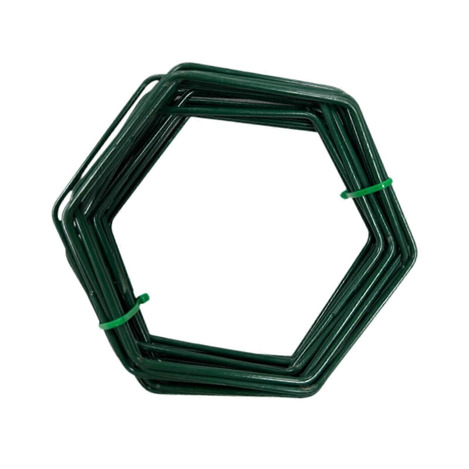 Plant Trellis Stackable Hexagon Design for Indoor Outdoor Climbing Plant Support 18Pcs