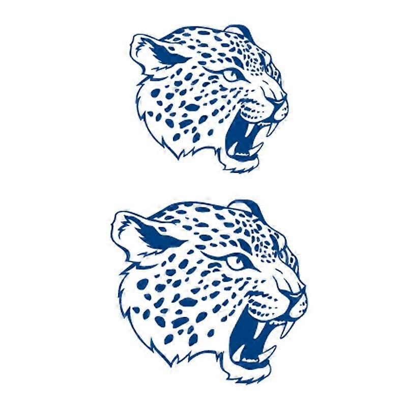 7 Sheets Waterproof Temporary Tattoos for Parties, Leopard and Character Designs, Easy Application