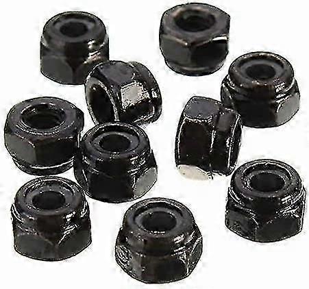 2025 Cs1 80pcs Carbon Steel Self-Locking Hex Nut Nylon Insert Nut - M3