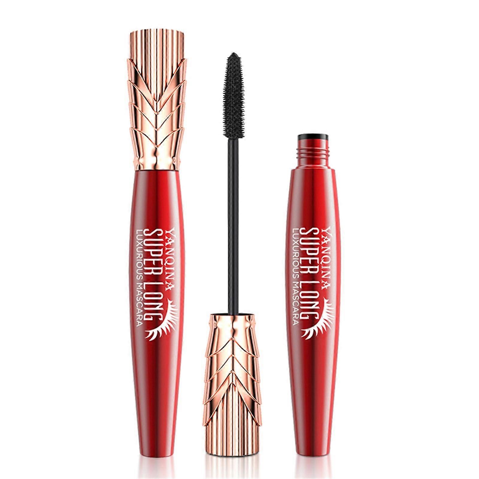 Waterproof Volumizing Mascara Black 8g Long Lasting Sweatproof Fiber Lash Effect