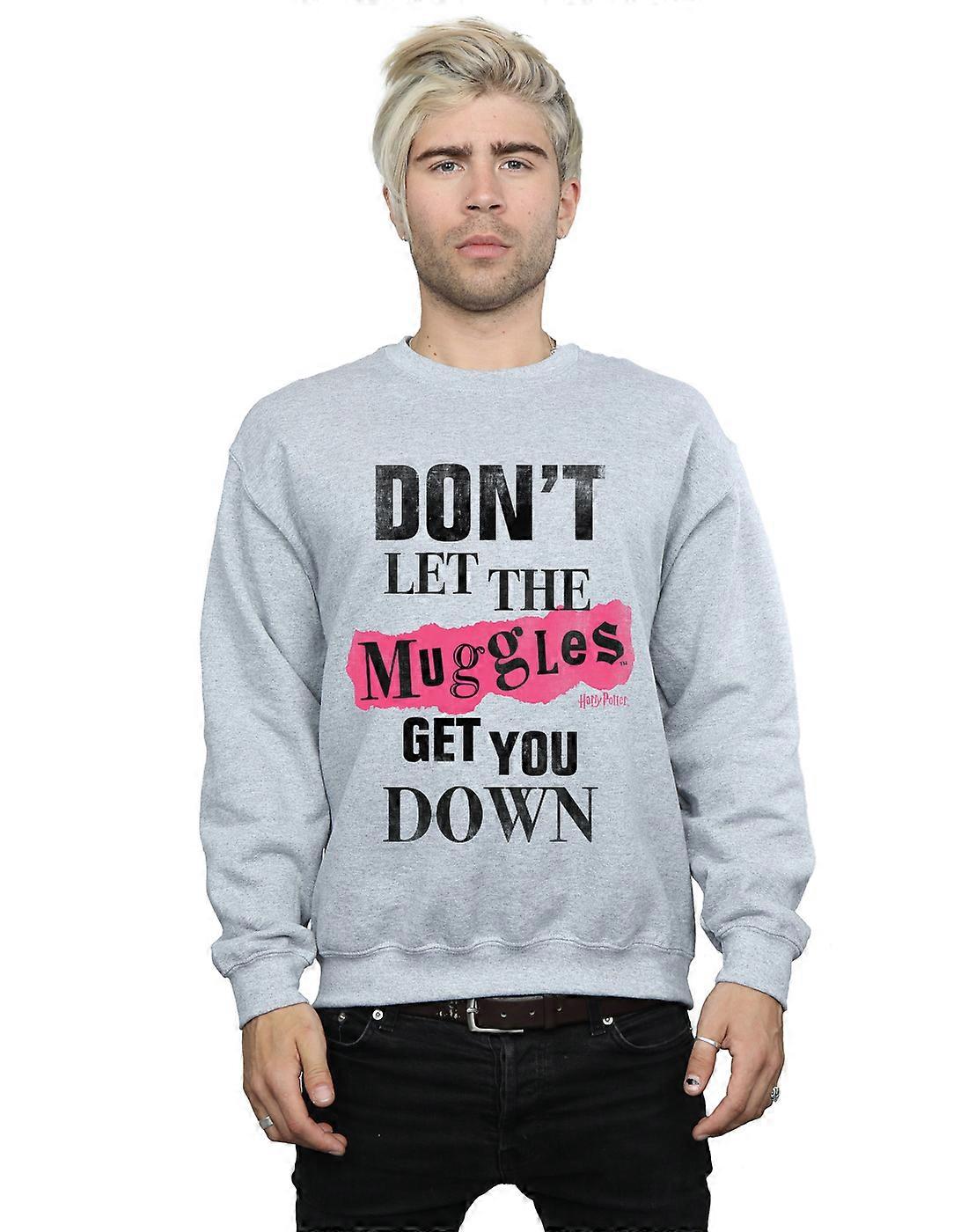 Harry Potter Męska Mugole Clippings Bluza
