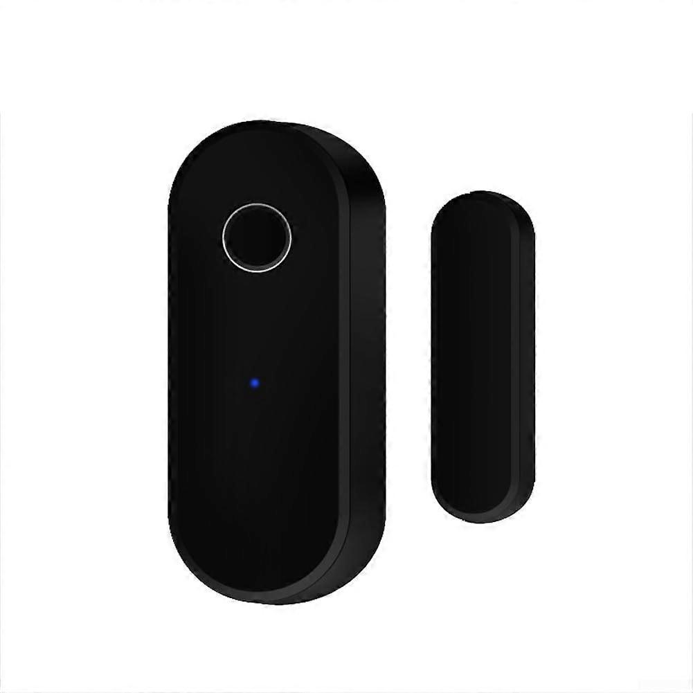 Smart Door and Window Sensor with App Control and RealTime Alerts for Home Security Black