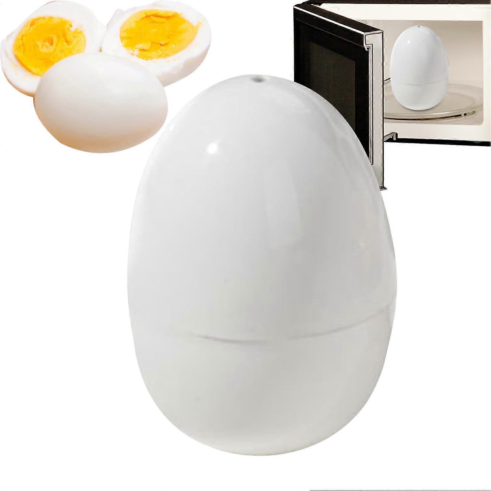 Microwave Egg Cooker and Boiler for Hard or Soft Eggs, Quick Breakfast Prep, Space Saving Design