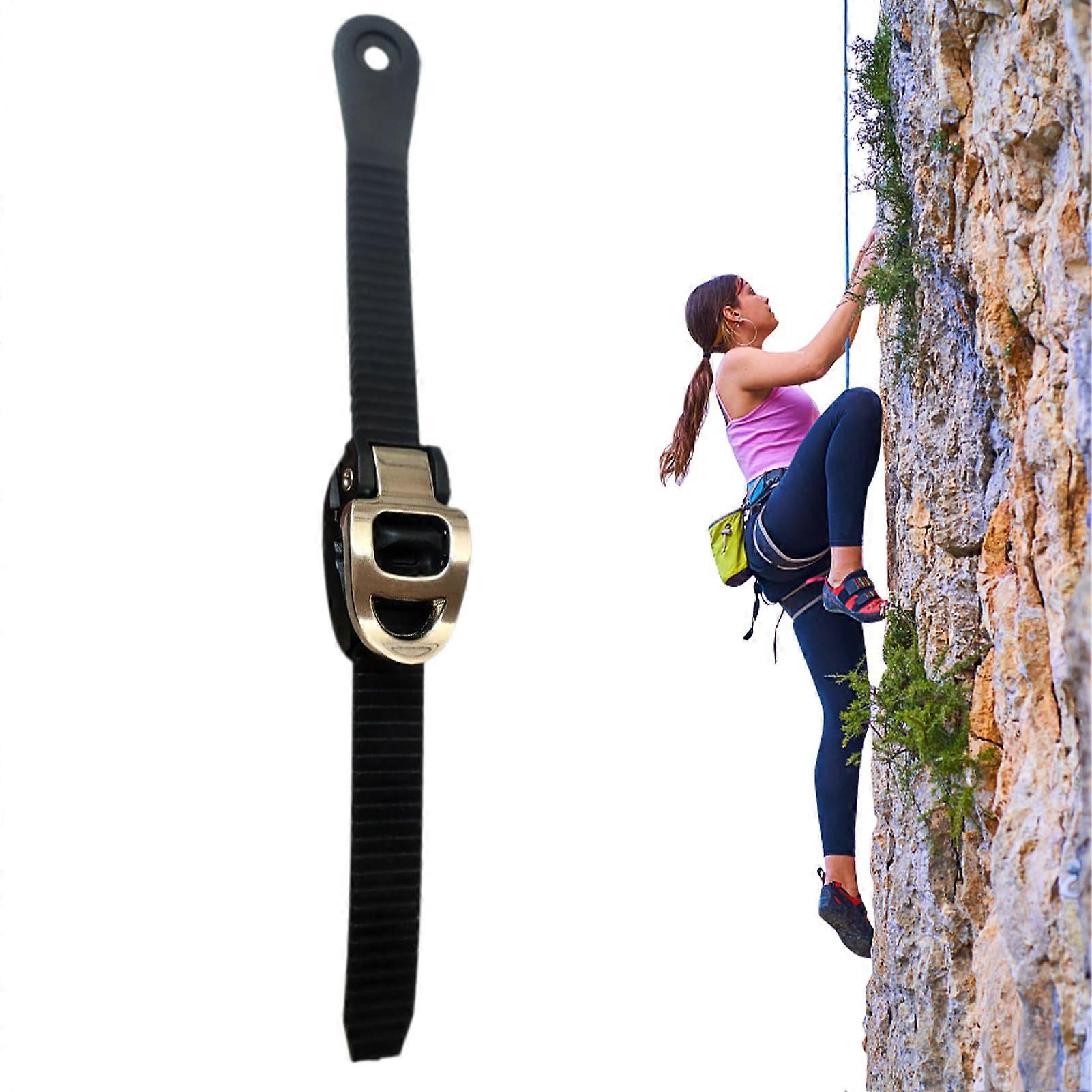 Heavy Duty Ratchet Strap with Adjustable Handle and Double Lock Buckle for Camping