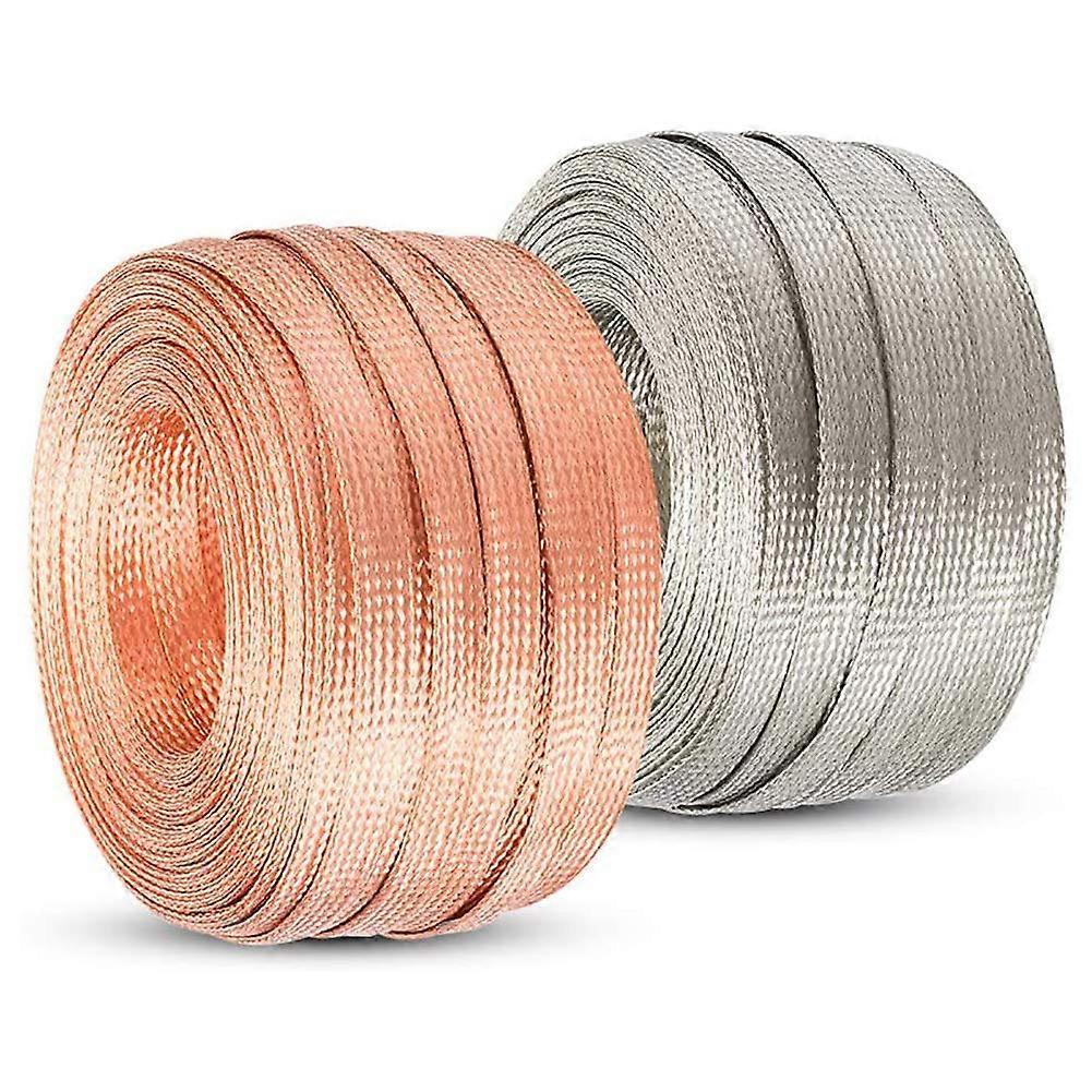 Braided Copper Wire with Tinned Copper Braid,  Conductivity AntiOxidation for HDMI Power Lines, 5M/10M