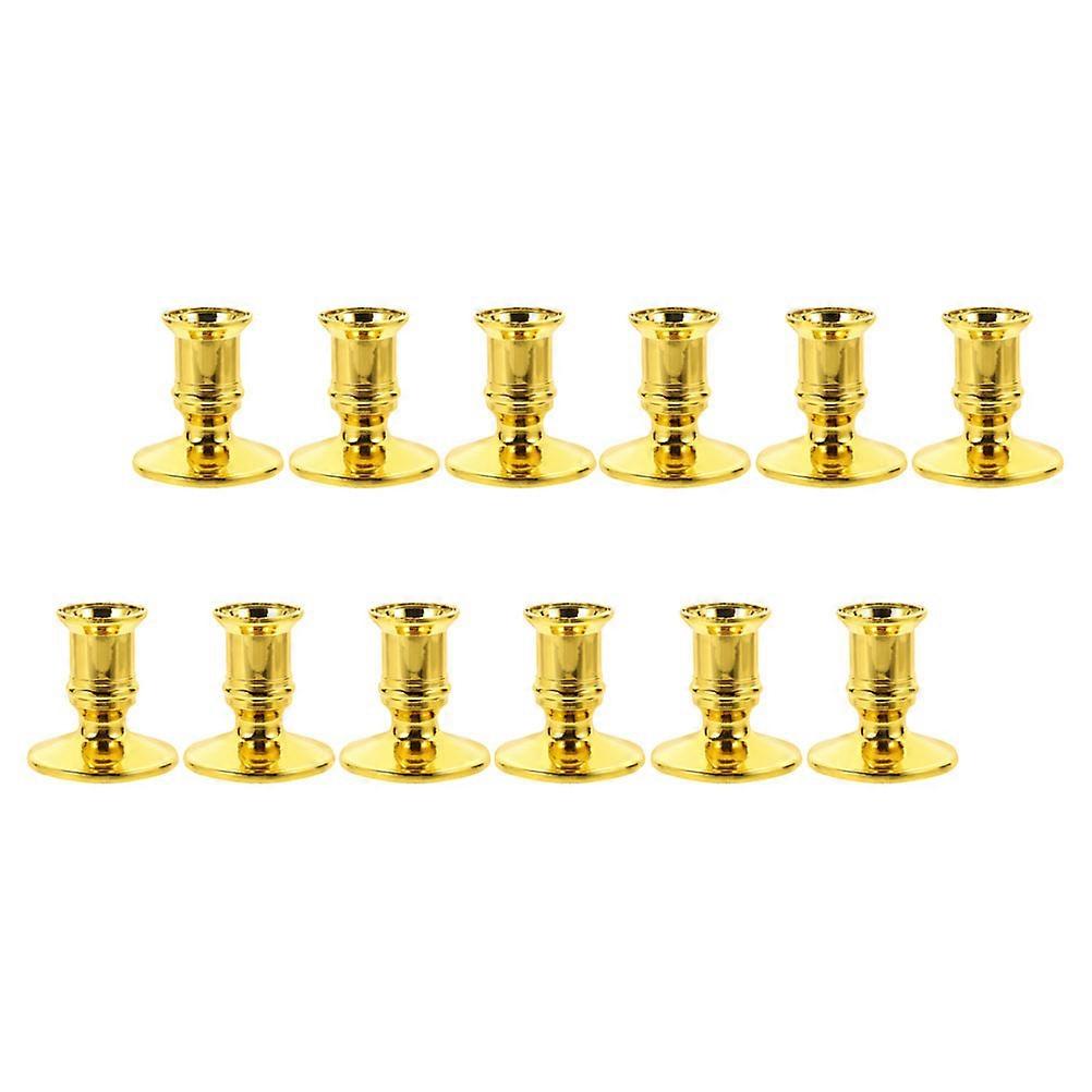 Electronic Candleholder Plastic Pillar Candle Stand for 12Pcs Wedding Decor