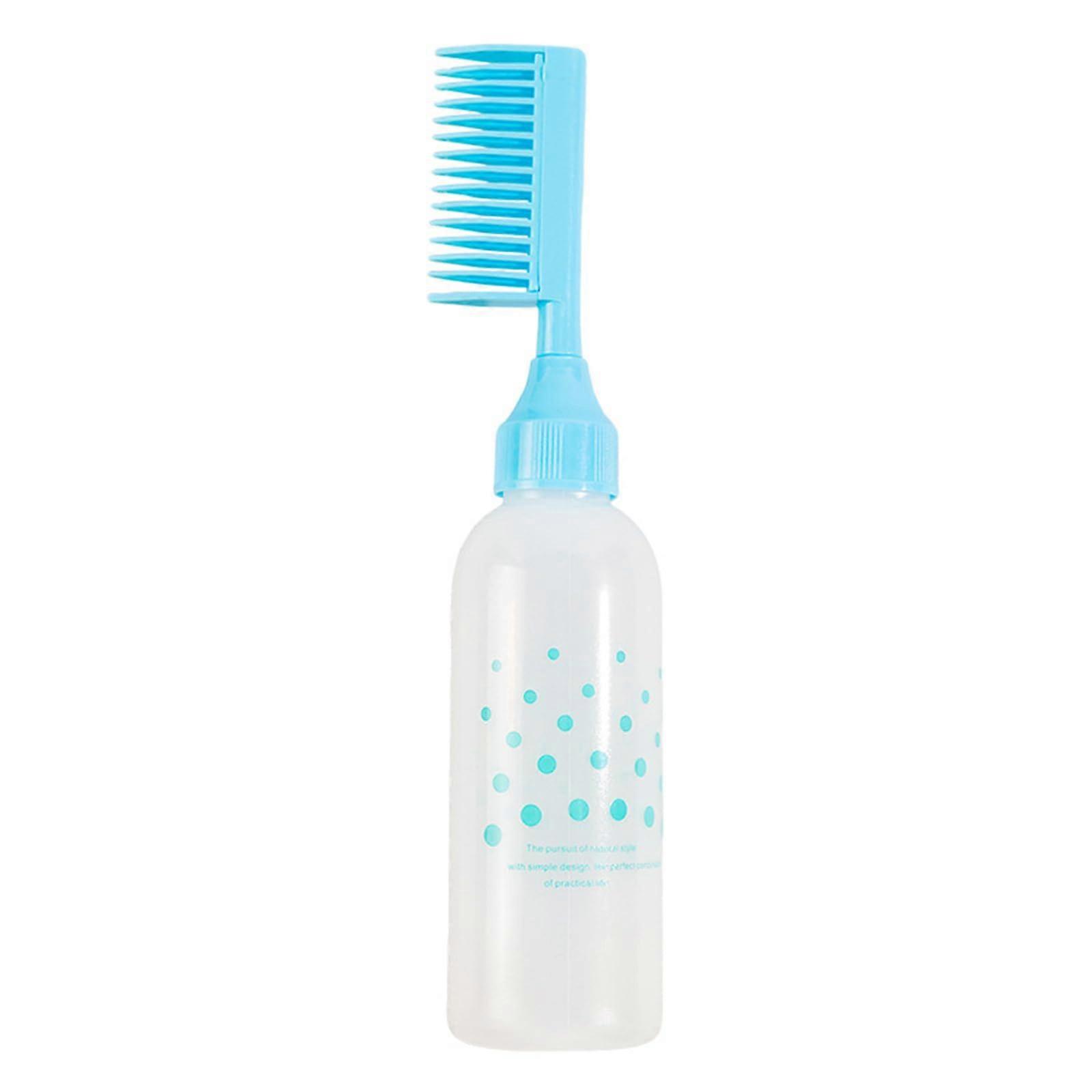 Hair Dye Applicator Bottle with Comb for Precise Root Touch Up and Even Color Distribution
