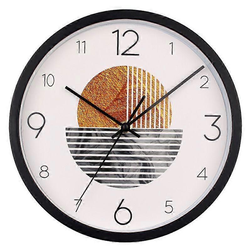 Modern Minimalist Precise Quartz Electronic Clock, Versatile And Silent Wall Clock With Clear Creative Font