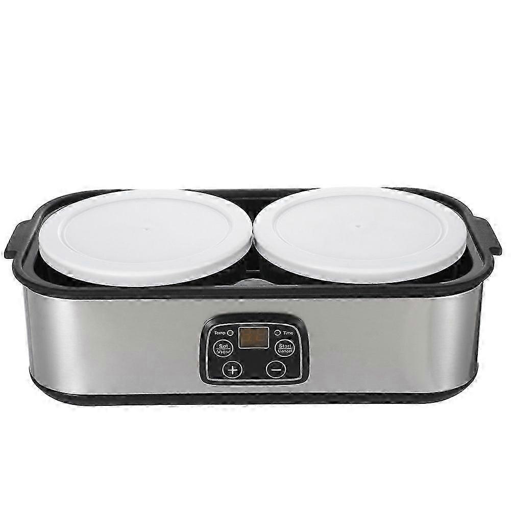 Yogurt Maker 2L Large Capacity Automatic Temperature Control 0-48 Hours Timer Digital Yogurt Maker Machine EU