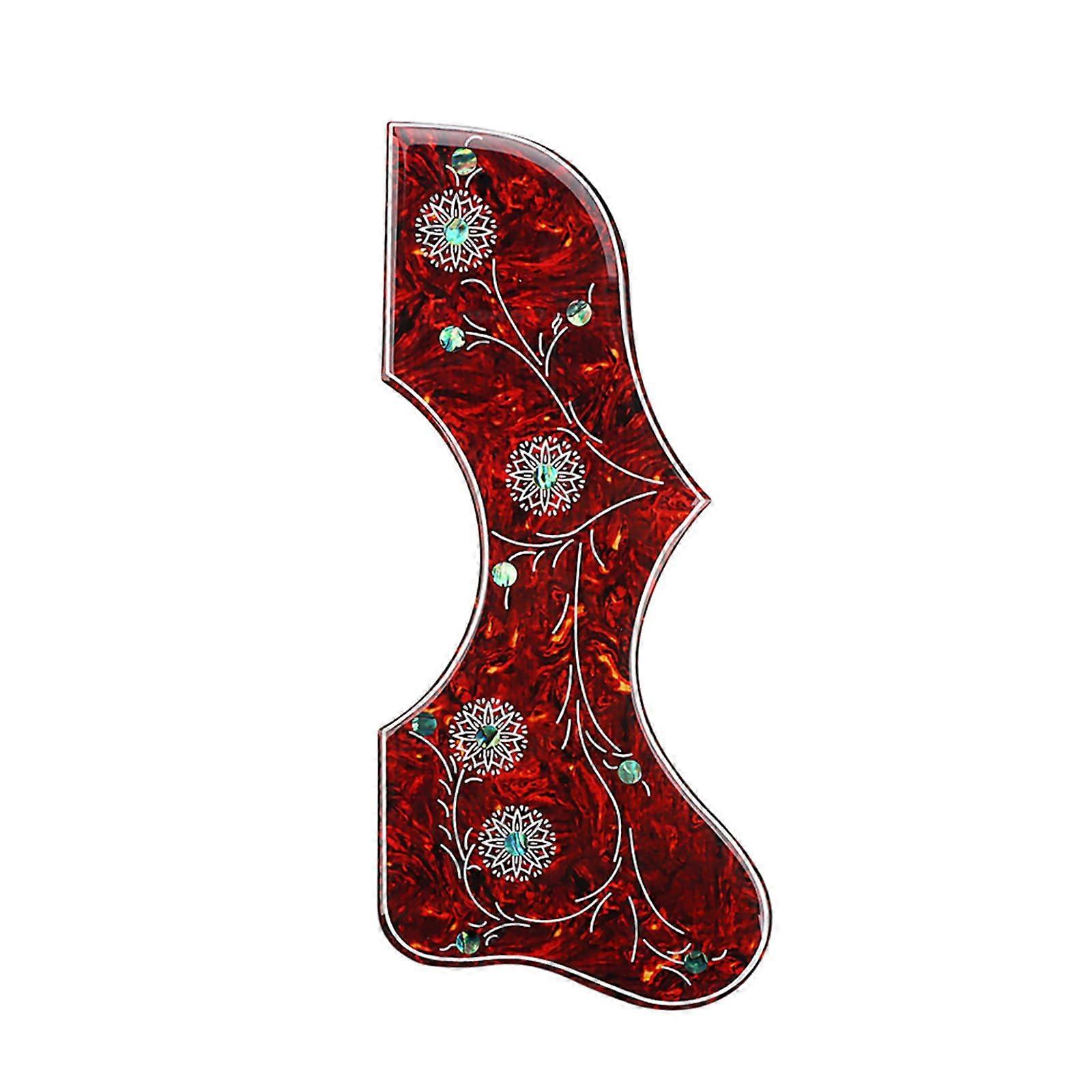 Self Adhesive Acoustic Guitar Pickguard Sticker with AntiScratch Surface and Decorative Pattern