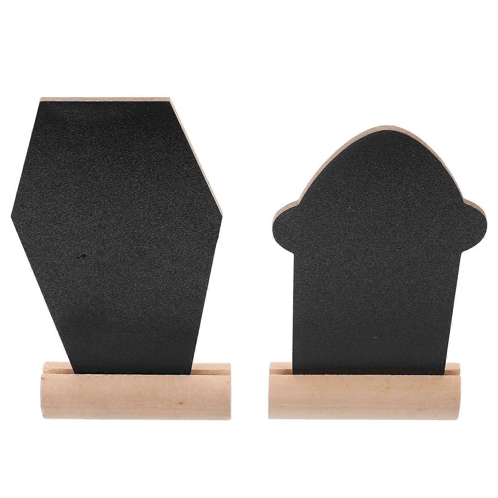 Creative Home Decor Message Blackboards for Writing Use 2Pcs Drawing Chalkboards