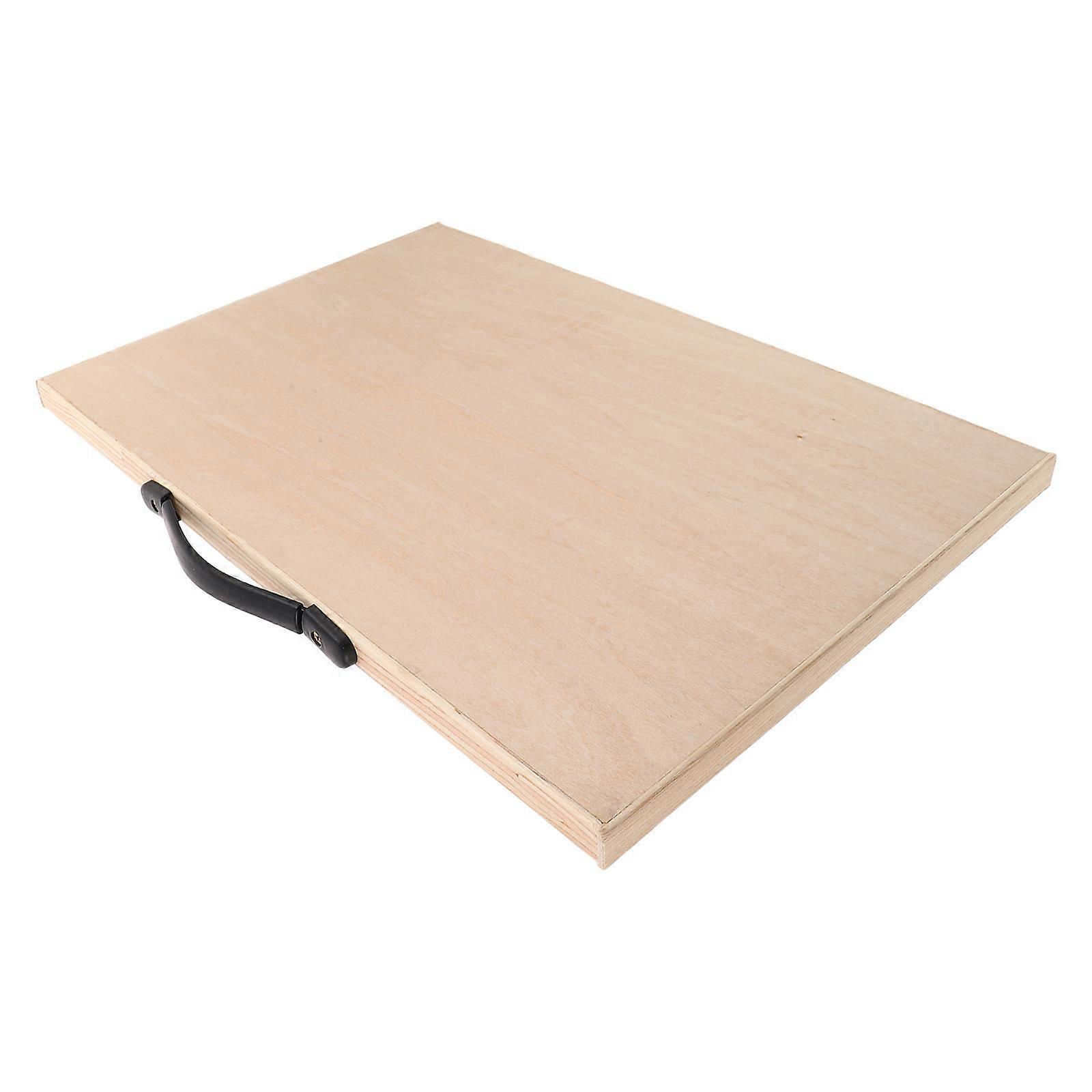 Portable Drawing Board Solid Wood Sketching Board for Artists 2Pcs
