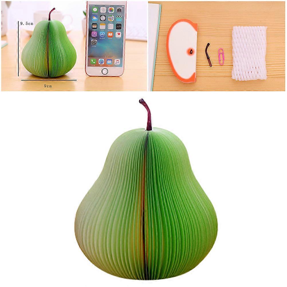 Fruit for Writing Use with Light Green Self-Adhesive Notes