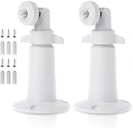 Security Camera Mount 2 Pack Adjustable Metal Wall and Ceiling Bracket for Secure Installation