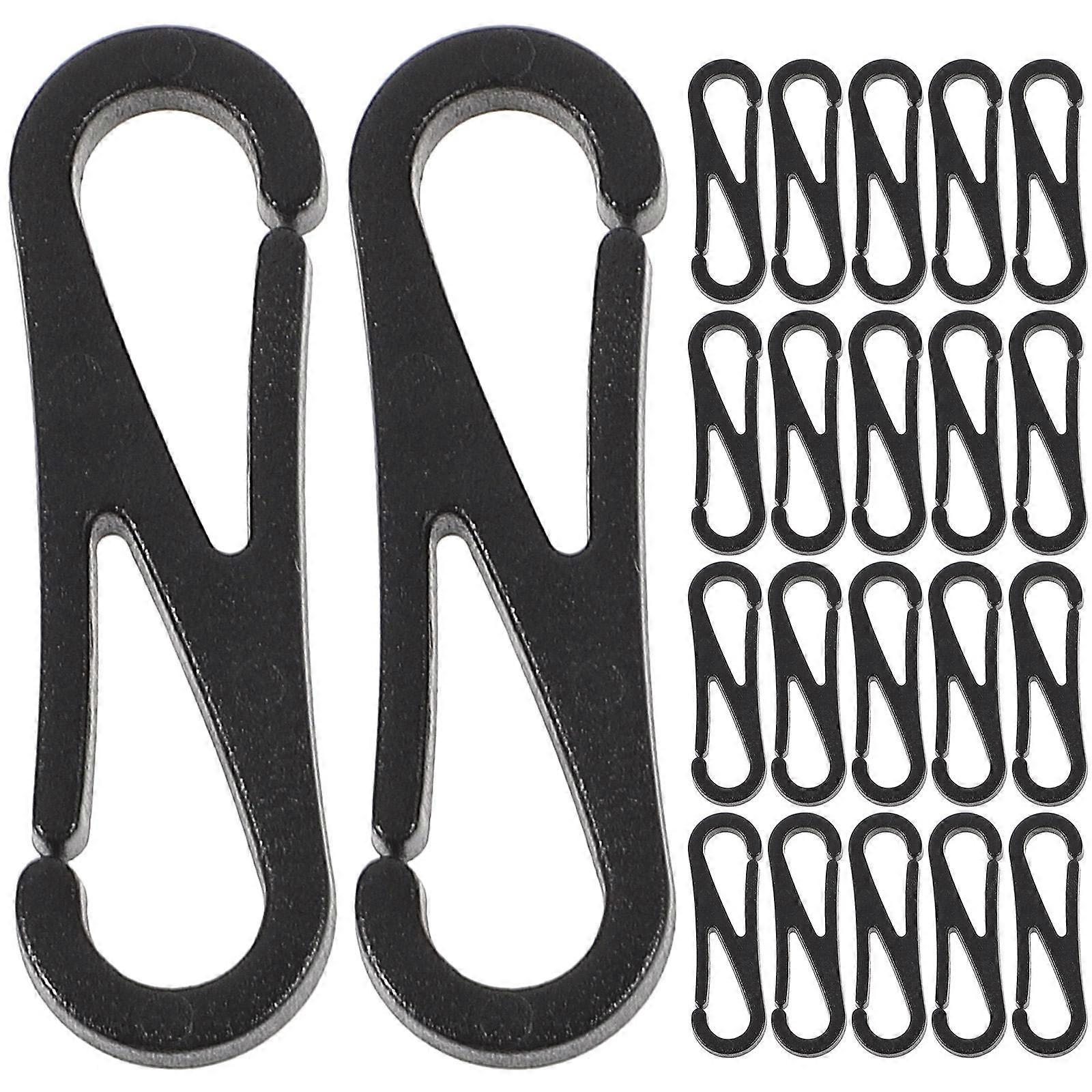 DIY Plastic Hook Mask Hanging Hooks for Adjustable Buckle 100Pcs