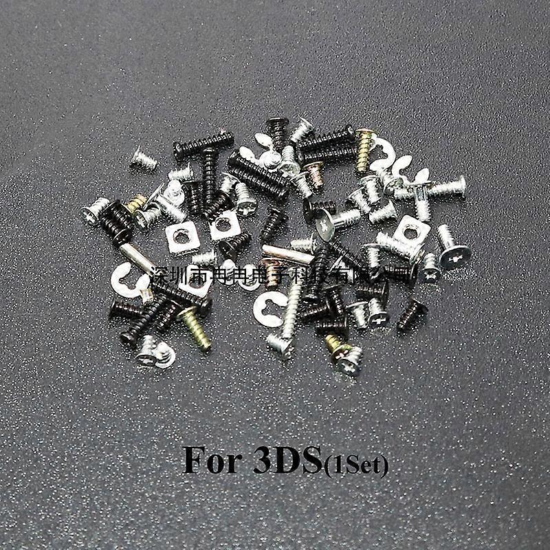 Suitable for Nintendo 3DS full screw components. Tight and seamless installation. Durable performance.