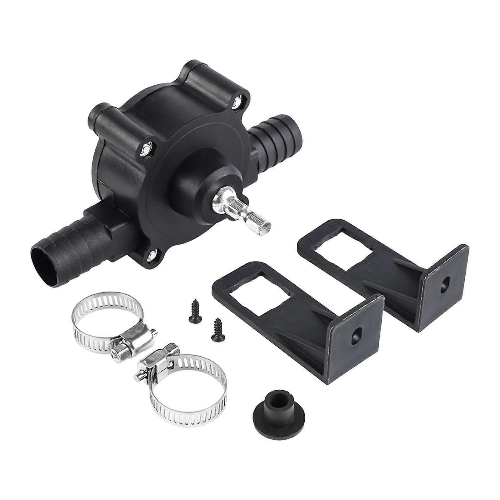 Mini Electric Drill Pump, Portable Hand Drill Powered Water Pump, Suitable for