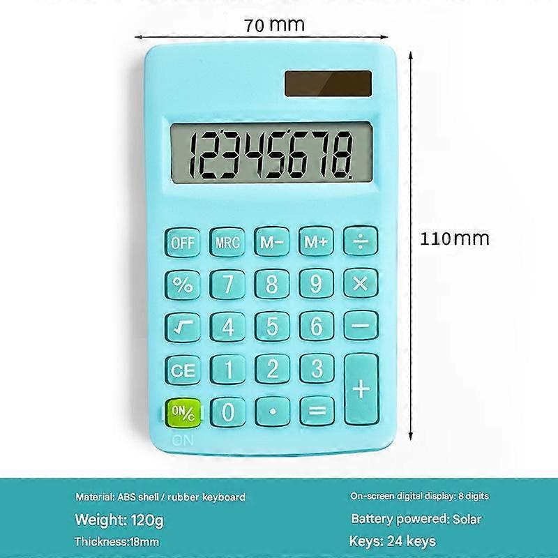 Portable Calculator, Dual Power, For Students