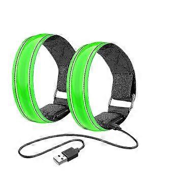 Rechargeable LED Running Armband Safety Light Band